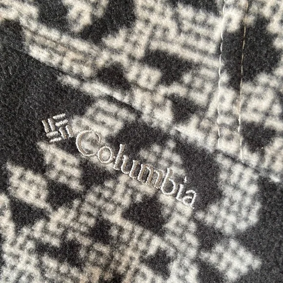 Columbia Black and White Geometric Women's Jacket - Picture 5 of 12